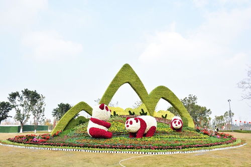 四川仿真植物雕塑廠 可定制的廣場(chǎng)仿真綠雕與花卉造型